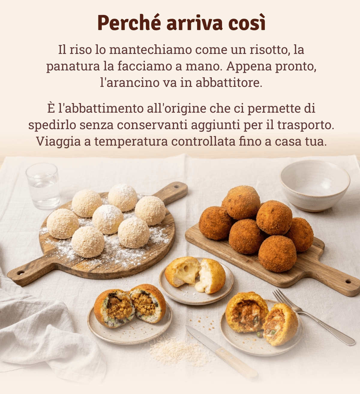 PERCHÉ ARRIVA COSÌ