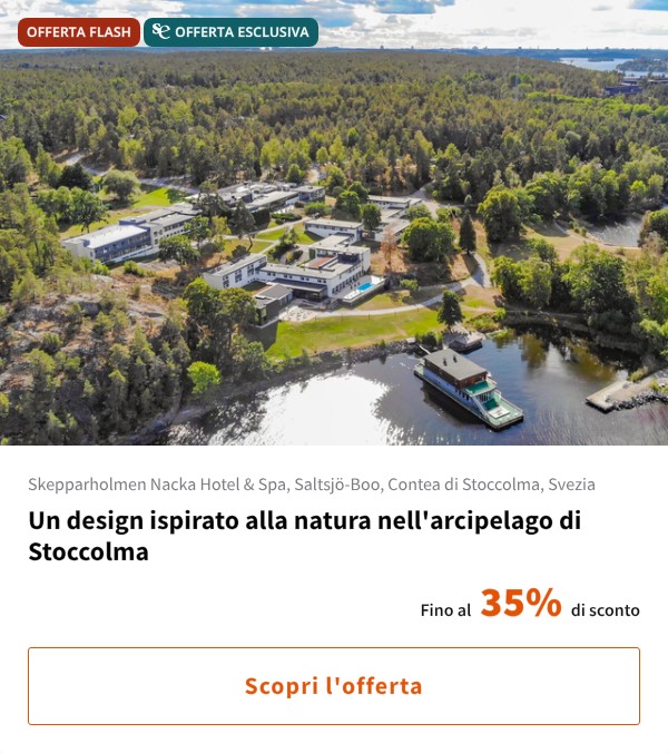 Un design ispirato alla natura nell'arcipelago di Stoccolma