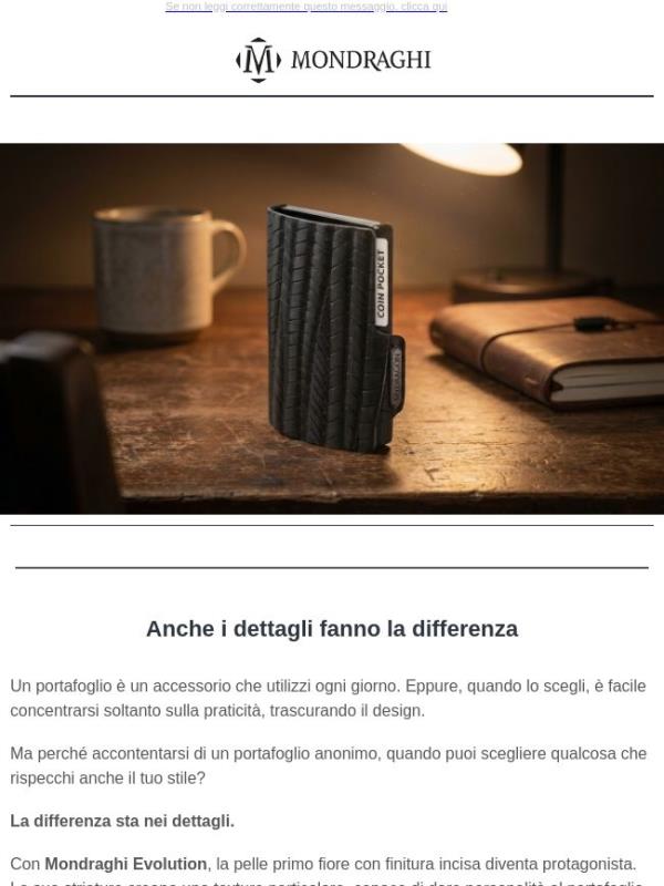 Il tuo portafoglio non deve essere anonimo