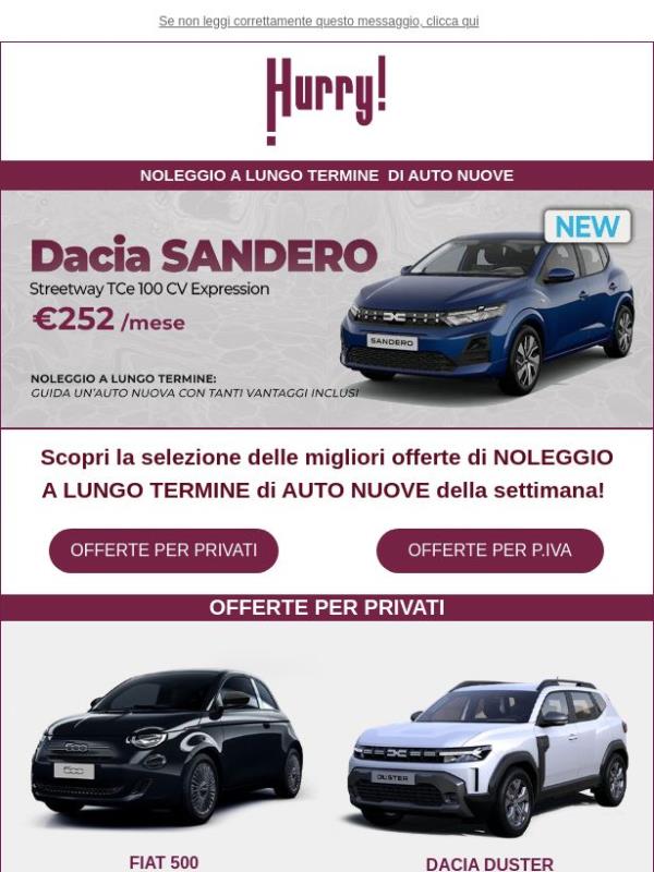 🚘HURRY! Noleggio | Le MIGLIORI OFFERTE della settimana 🚘 Scopri tutte le auto a noleggio a prezzi scontati!