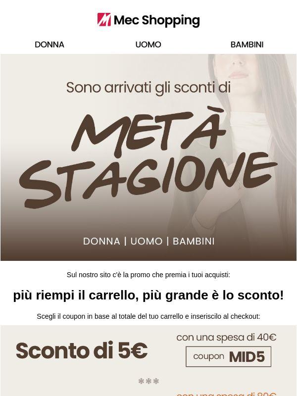 Più spendi, più risparmi: fino a -30€ sul tuo ordine🤑