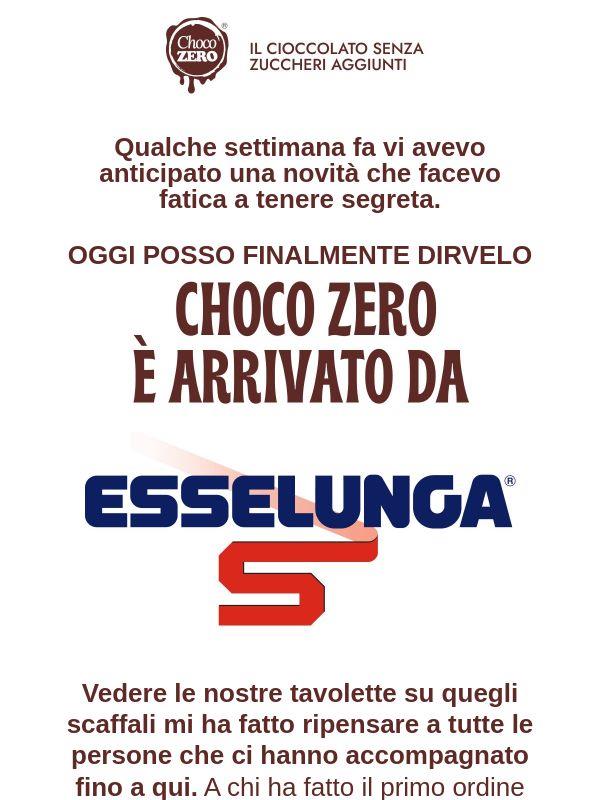 Choco Zero è arrivato da Esselunga 🎉