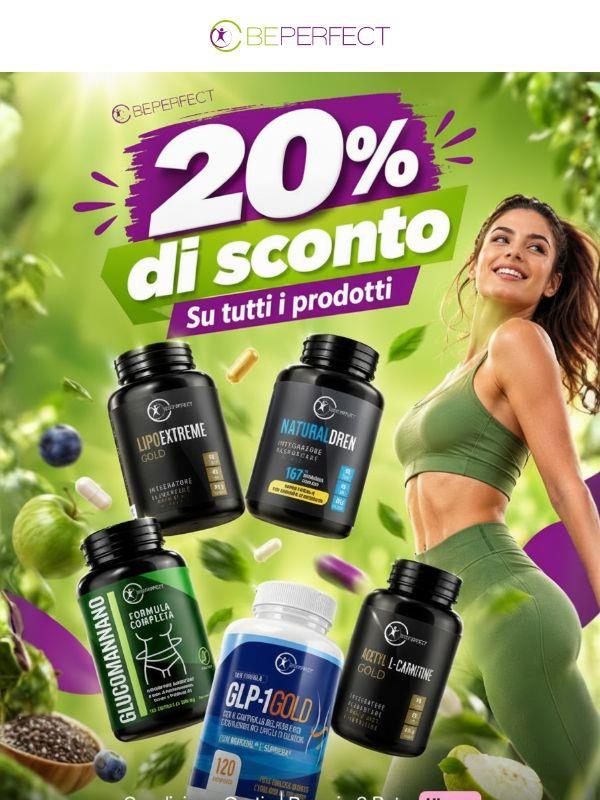 ⚡️ Risparmia il 20% sul tuo ordine!