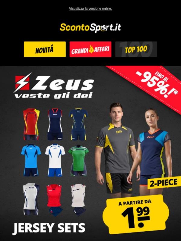 Set di magliette ZEUS a partire da 1,99 € 🔥