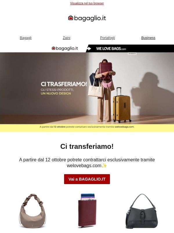 Ci transferiamo!