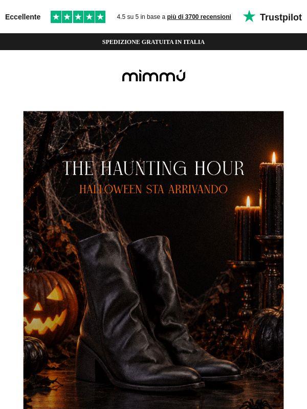🎃 Il tuo Halloween look? Inizia dalle scarpe.