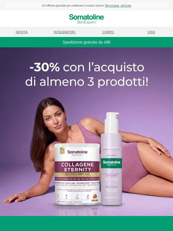 La tua routine d’autunno, con il 30% di sconto!