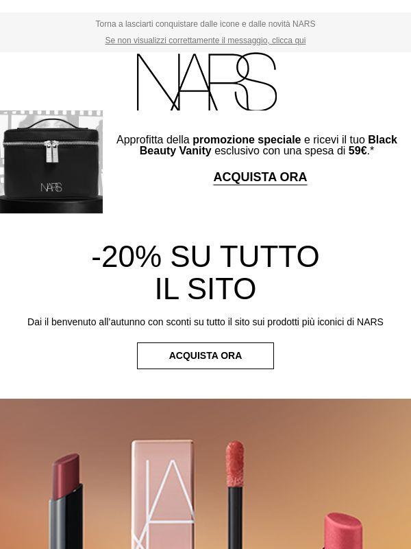 I tuoi preferiti NARS ti aspettano al -20%