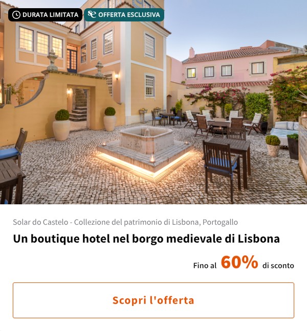Un boutique hotel nel borgo medievale di Lisbona