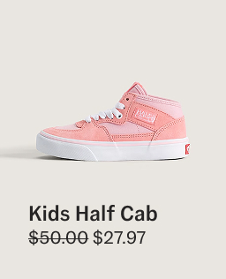 Pink Little Kids Half Cab Decon Shoe