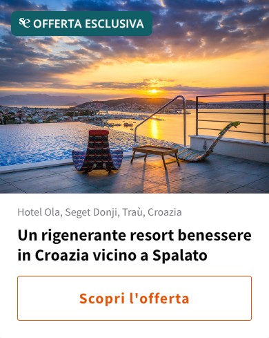 Un rigenerante resort benessere in Croazia vicino a Spalato