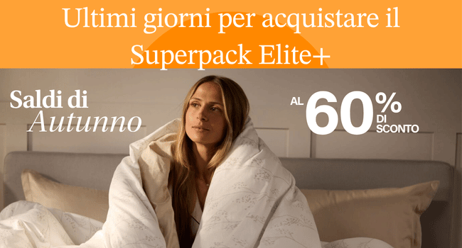 Ultimi gionri per acquistare il SUPERPACK ELITE+ AL 60% DI SCONTO