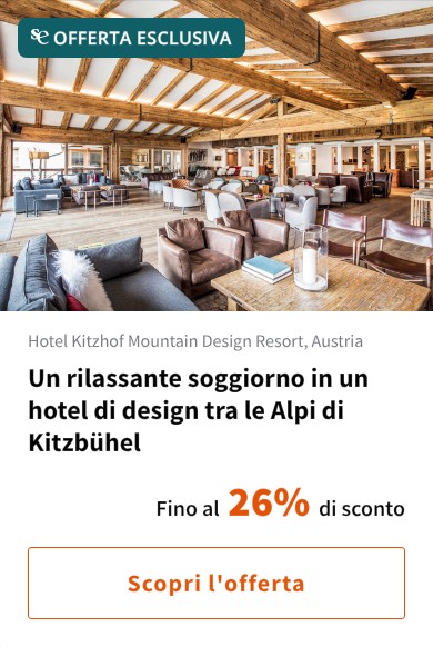 Un rilassante soggiorno in un hotel di design tra le Alpi di Kitzbühel