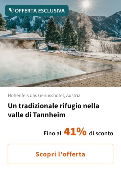 Un tradizionale rifugio nella valle di Tannheim