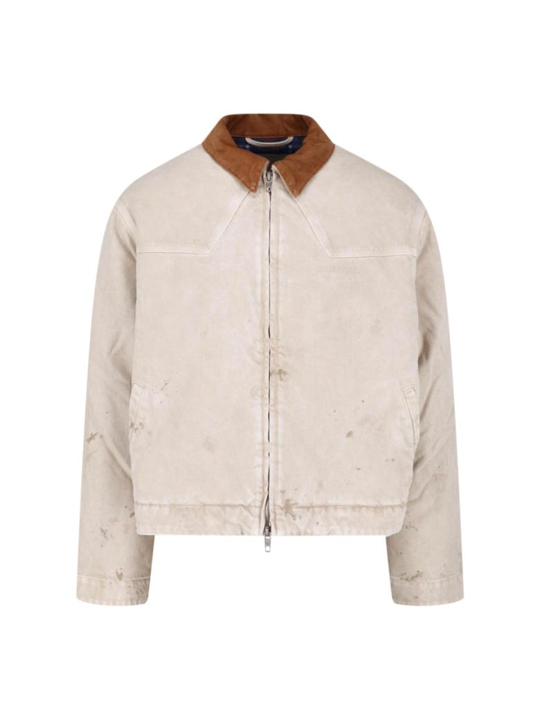 Balenciaga - Giacca zip in cotone