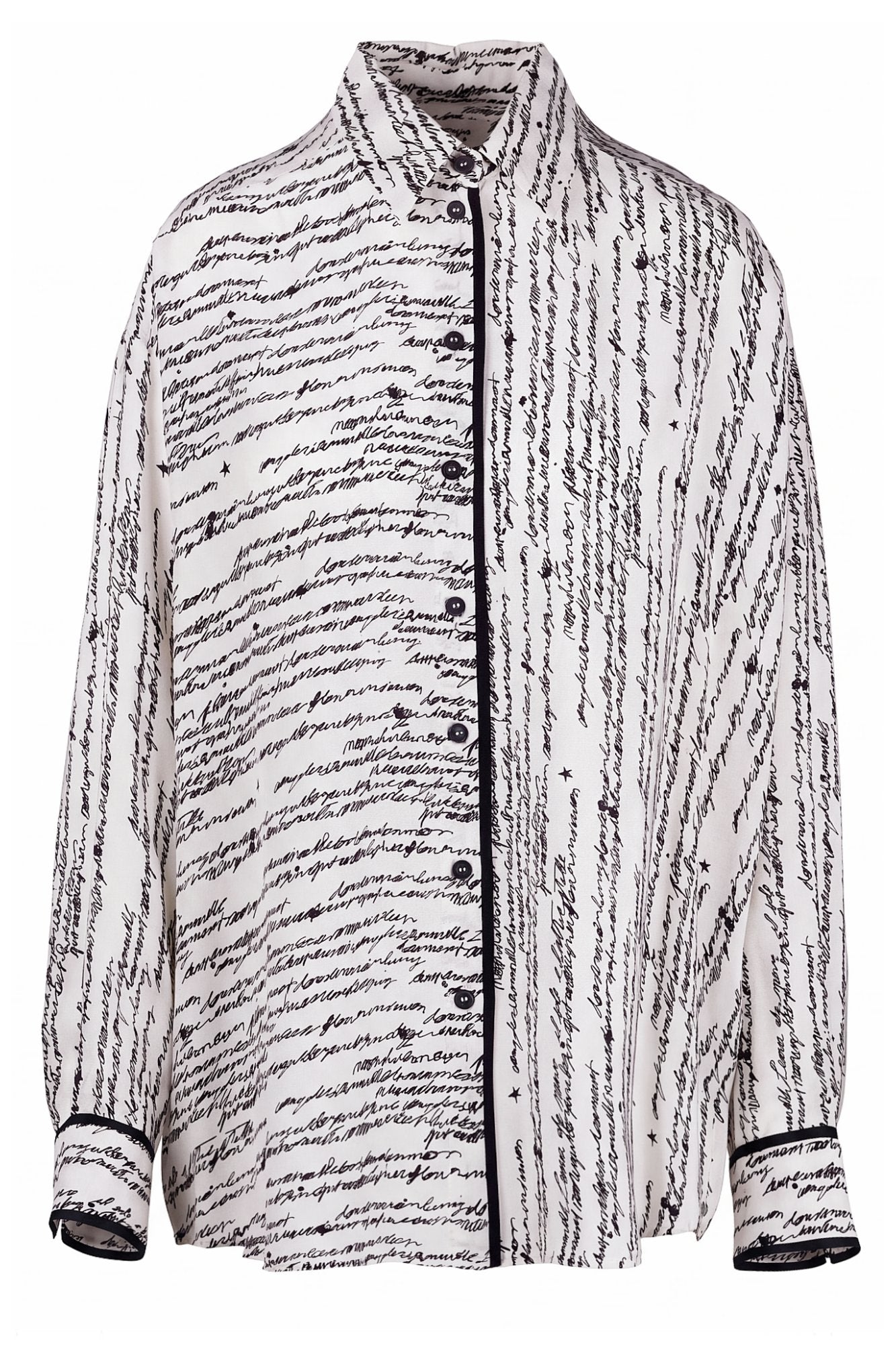 Ottod'ame - Camicia - 480360 - Avorio/Nero - 40 / Avorio/Nero