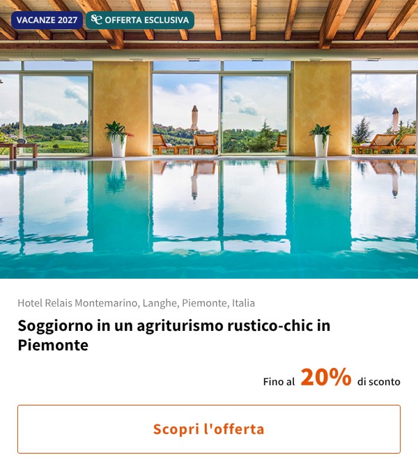 Soggiorno in un agriturismo rustico-chic in Piemonte