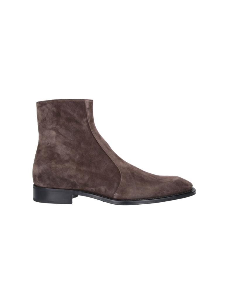 Saint Laurent - Stivaletti in suede