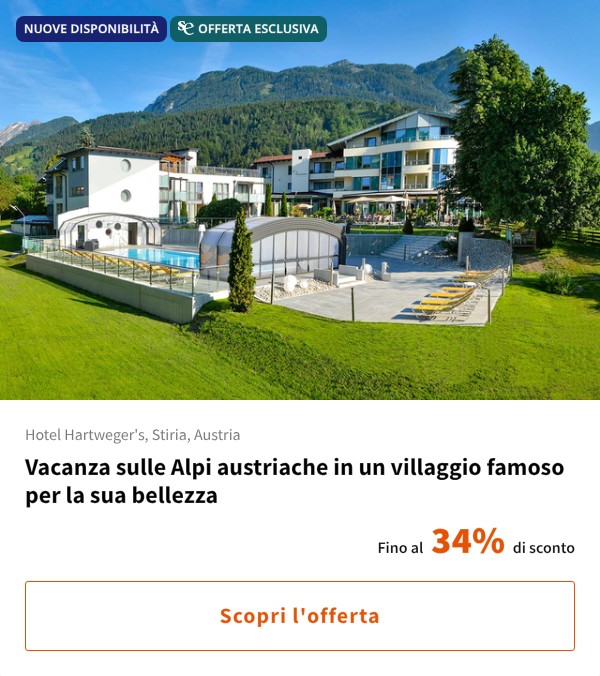 Vacanza sulle Alpi austriache in un villaggio famoso per la sua bellezza