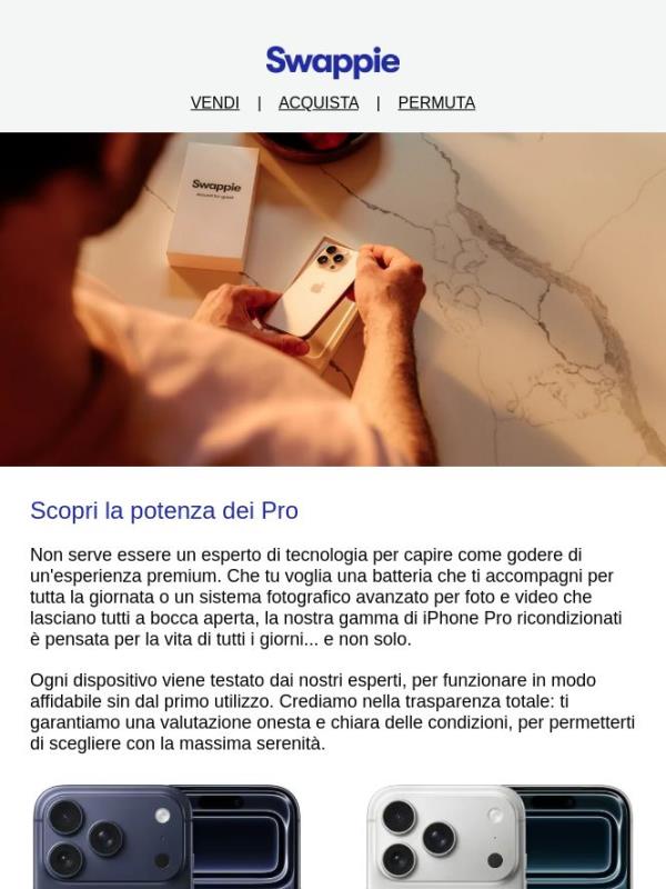iPhone Pro, senza il prezzo del Pro