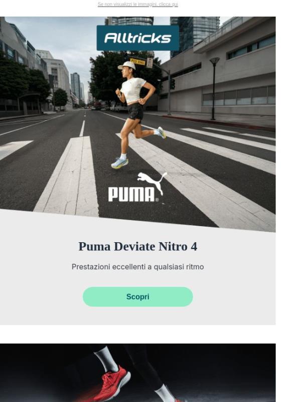 La pioggia non ti impedirà di correre
