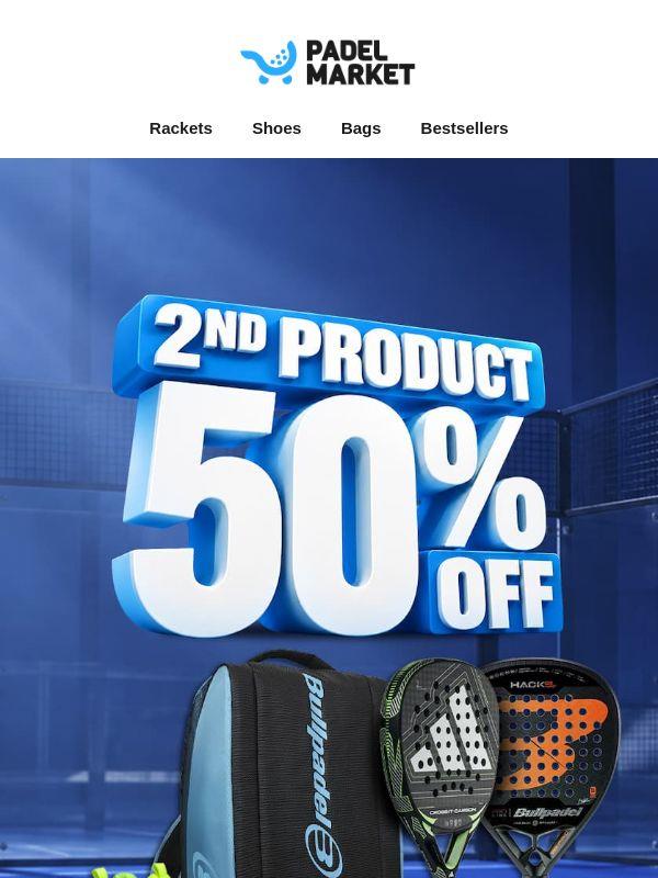 🔥 50% off your 2nd item: pick your favorites
