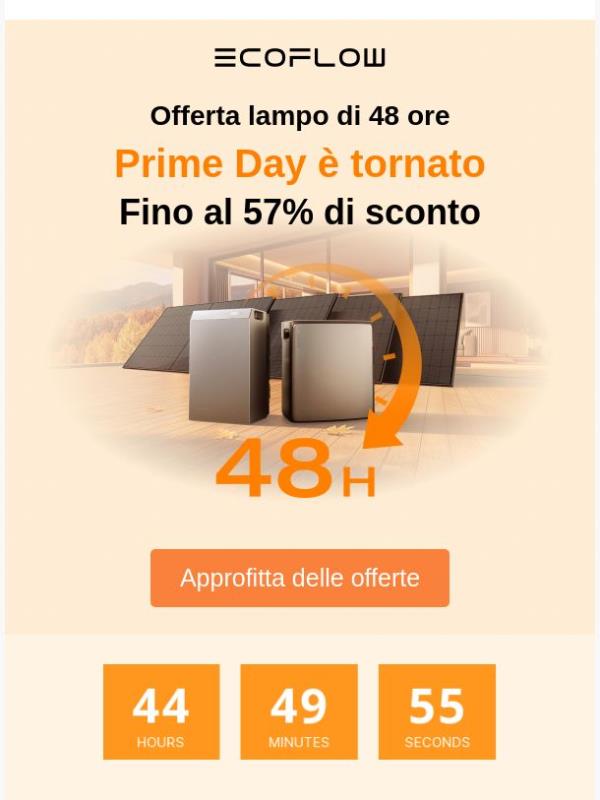 ✨Solo per 48 ore: Prime Day è tornato con STREAM
