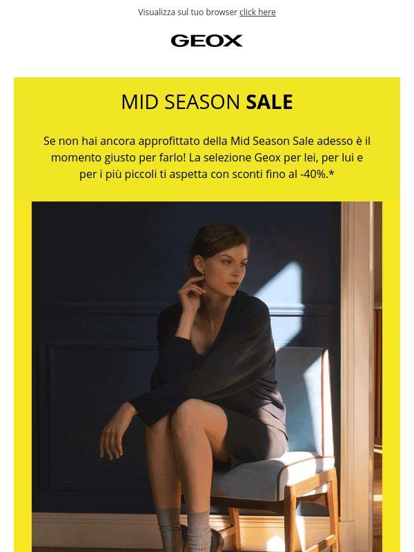Reminder Mid Season Sale | Fino al -40% 💥