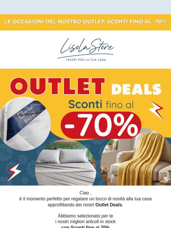 ✨ Qualità LisolaStore a prezzi speciali: sfoglia tutte le offerte del nostro Outlet
