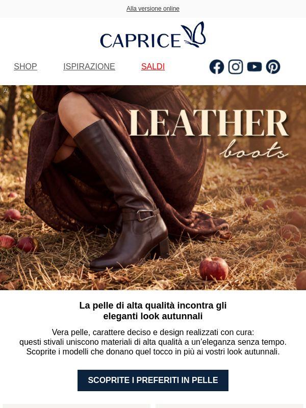 🤎 Vera pelle. Vere scarpe del cuore.