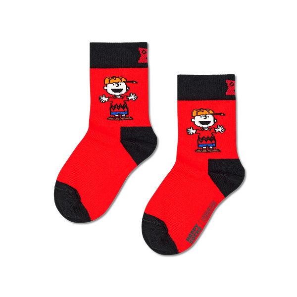 Kids Peanuts Charlie Brown Sock