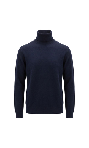 Roll-neck long-sleeve sweater