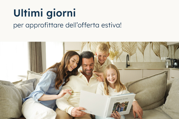Ultimi giorni per approfittare dell’offerta estiva.