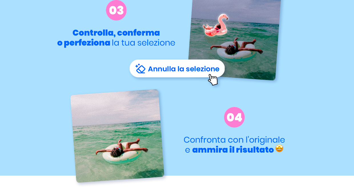 Ammira il risultato