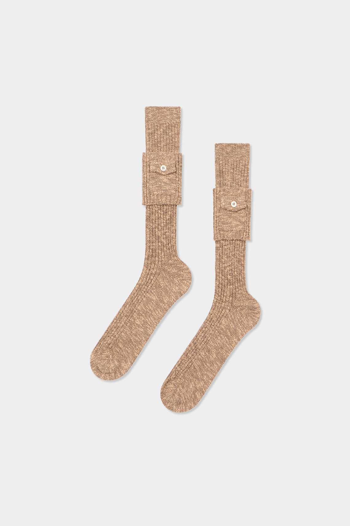 Military Chic Mid-Crew Socks