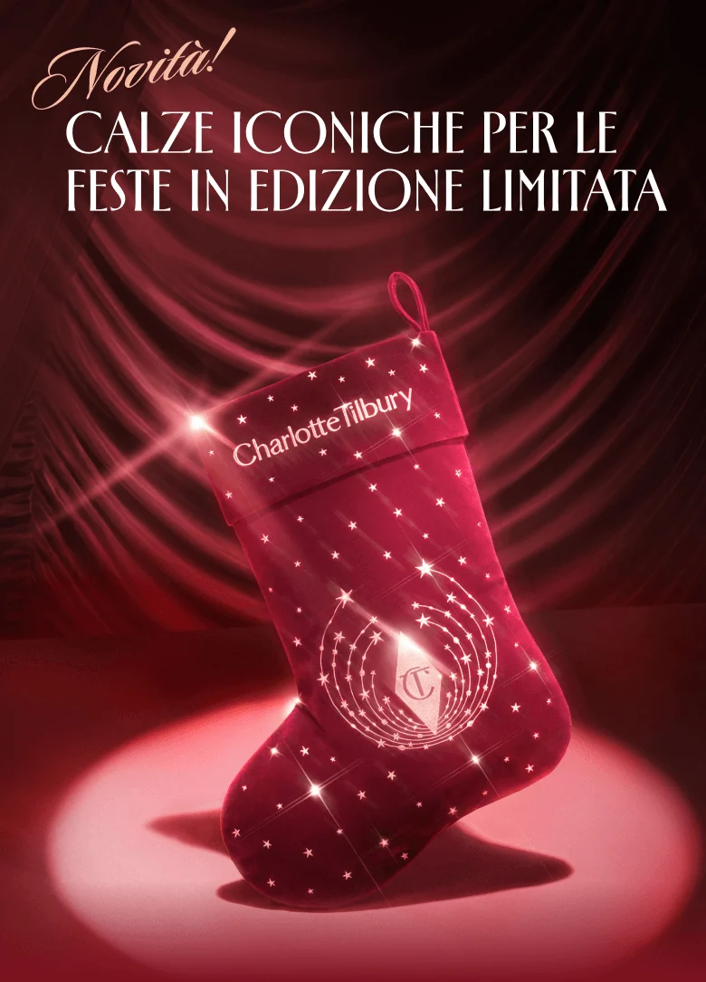 NOVITÀ! L'ICONICA CALZA FESTIVA DI CHARLOTTE IN EDIZIONE LIMITATA