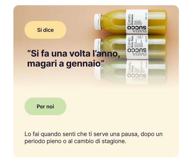 si fa una volta l'anno