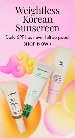 Weightless Korean Sunscreen