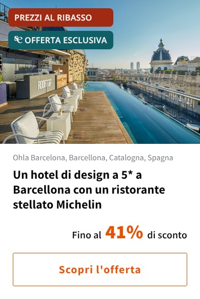 Un hotel di design a 5* a Barcellona con un ristorante stellato Michelin