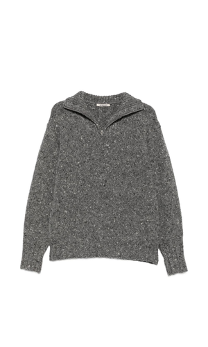 Wool turtle-neck jumper