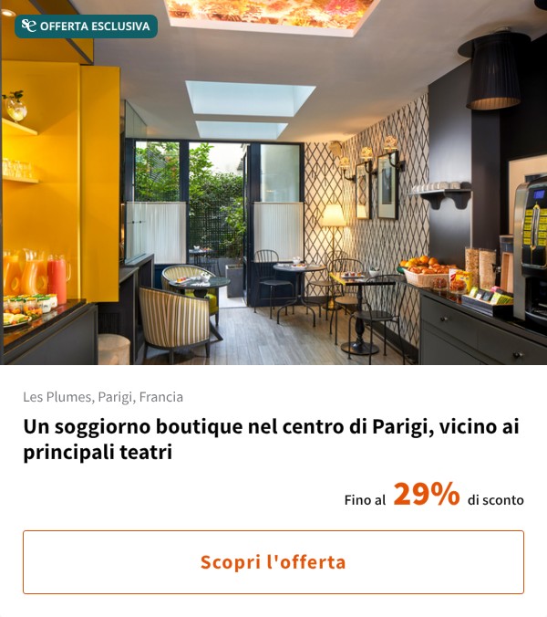 Un soggiorno boutique nel centro di Parigi, vicino ai principali teatri