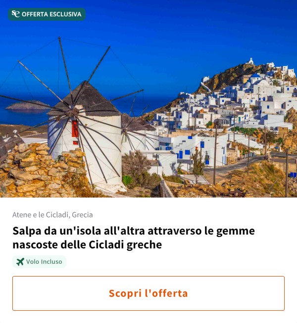 Salpa da un'isola all'altra attraverso le gemme nascoste delle Cicladi greche