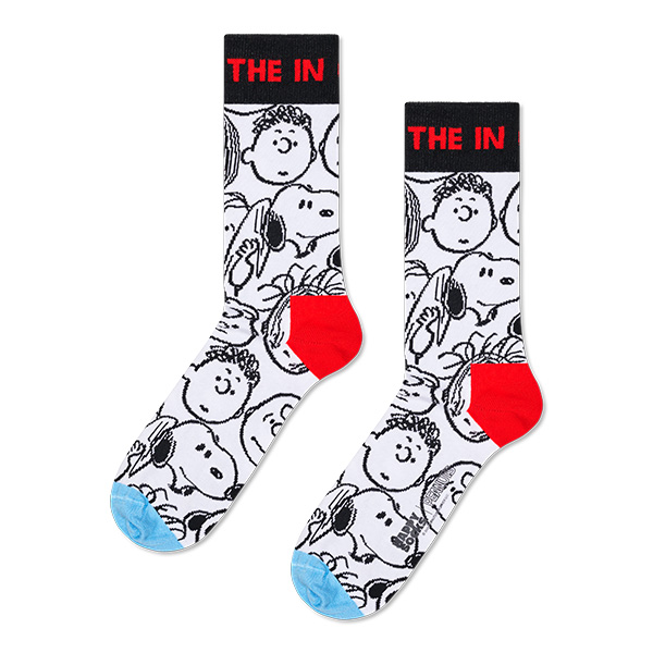 Peanuts The In Crowd Sock