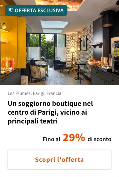 Un soggiorno boutique nel centro di Parigi, vicino ai principali teatri