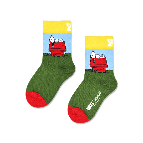 Kids Peanuts Garden Chill Sock