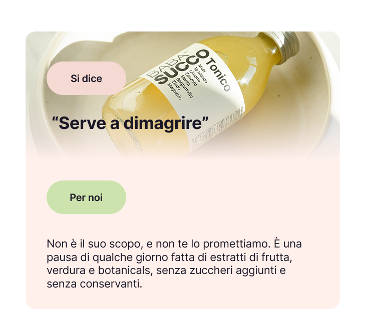 Serve a dimagrite