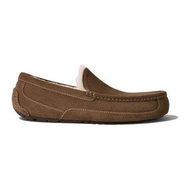 Ugg — Ciabatte Uomo UGG Ascot in Pelle con Fodera UGGplush™