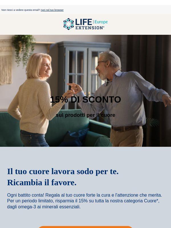 Il tuo cuore merita cura ❤️ -15% salute cuore