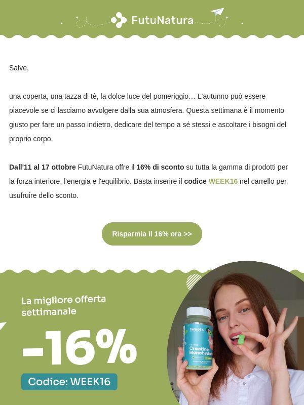 Rallenta con il -16% ☕