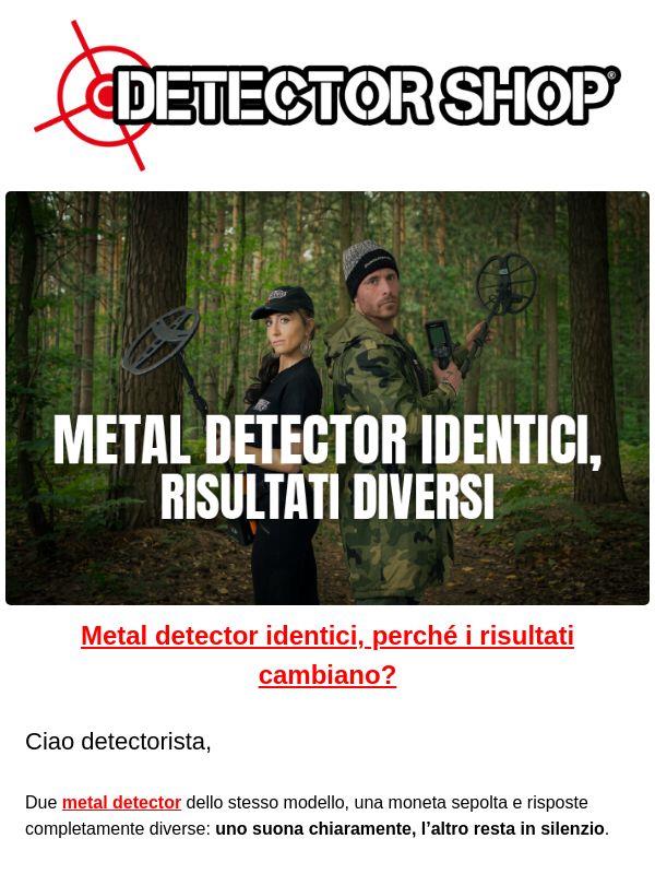 Stesso detector, segnali diversi